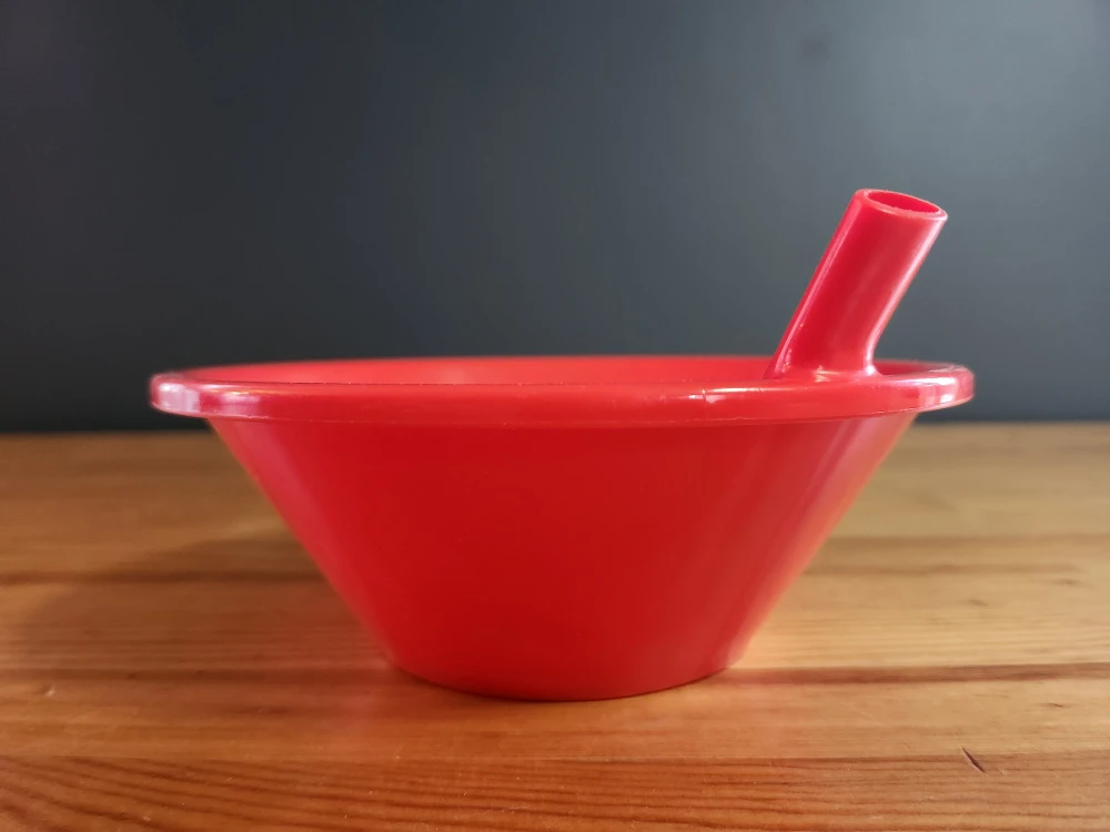 Lucky Charms Cereal Straw Bowl - Red - photo 2