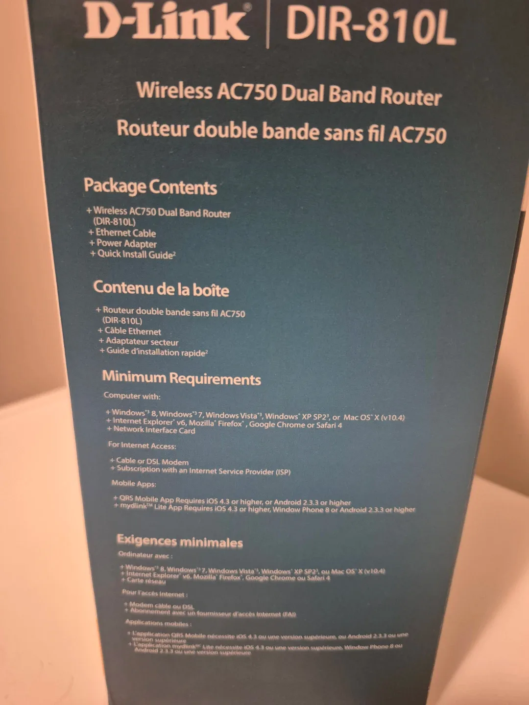 D-Link DIR-810L Wireless AC750 Dual Band Router image indicator(2)