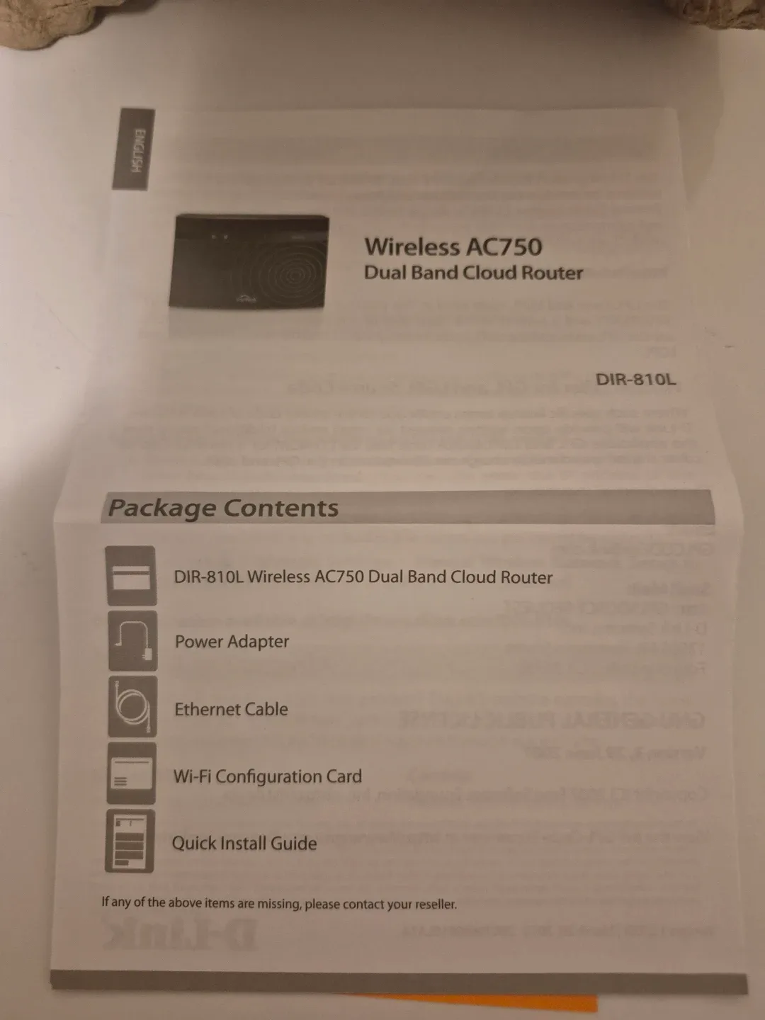 D-Link DIR-810L Wireless AC750 Dual Band Router image indicator(7)
