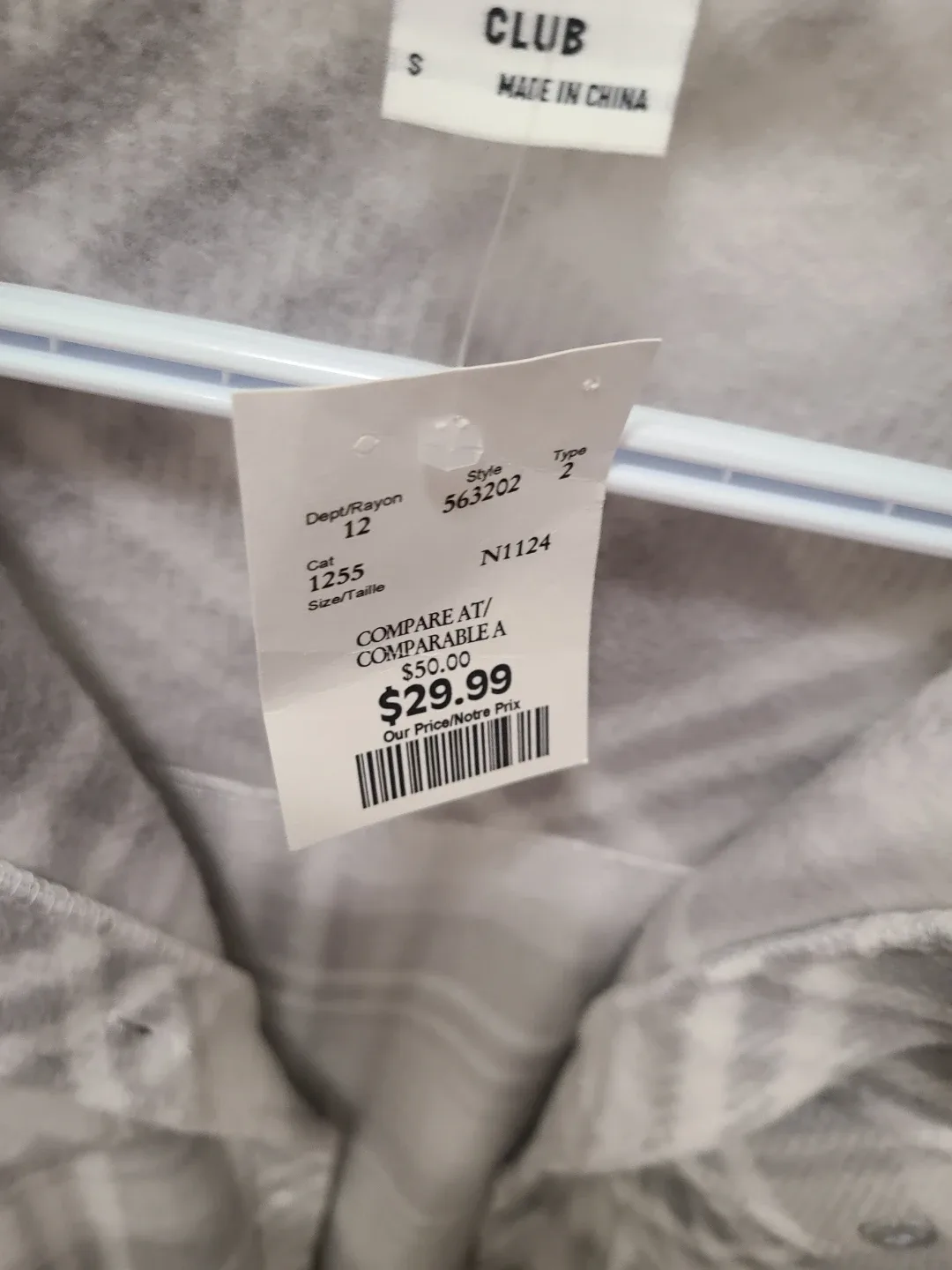 Arctic Club Flannel Shirt - Size M image indicator(2)