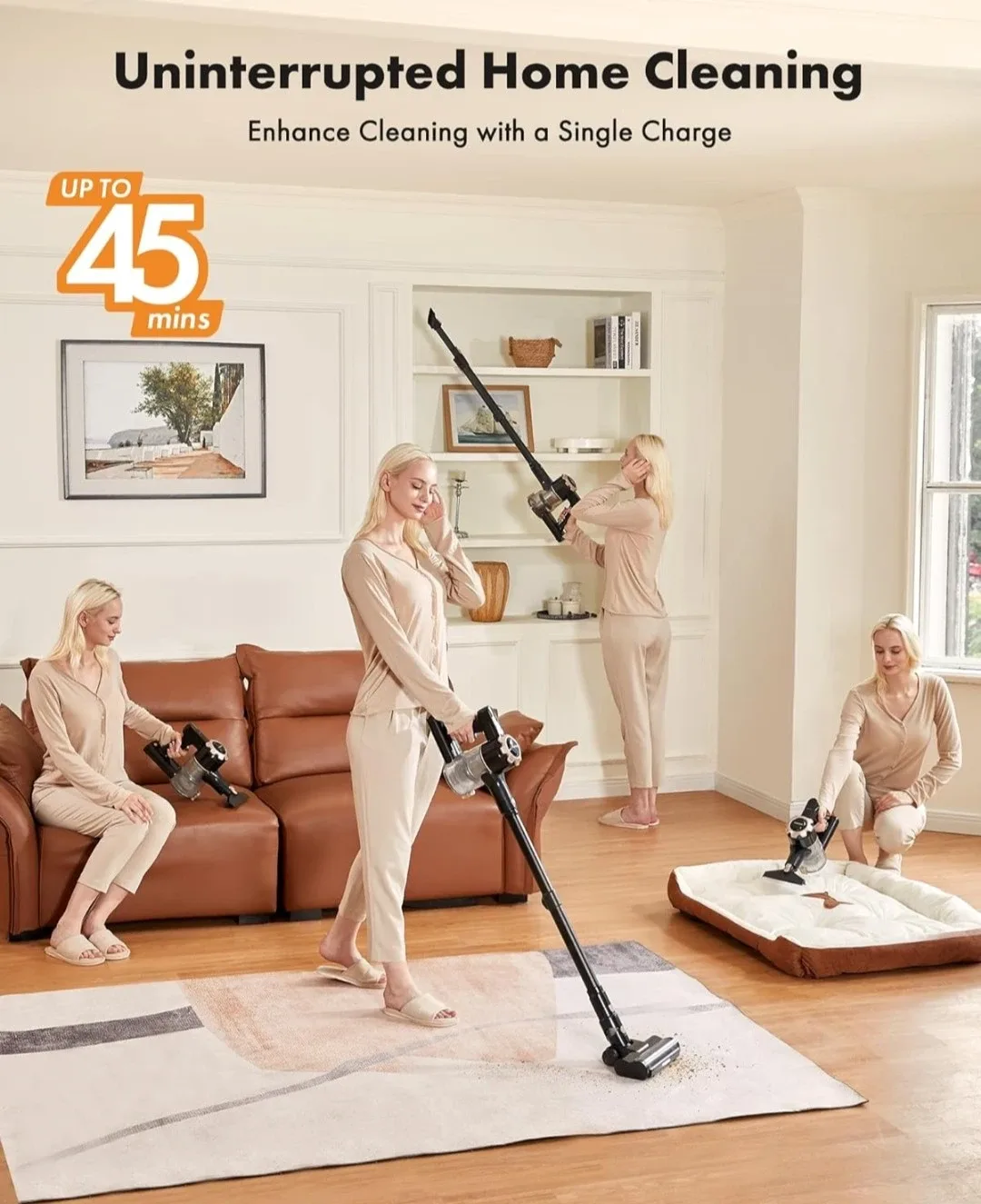 Cordless Stick Vacuum Cleaner image indicator(2)