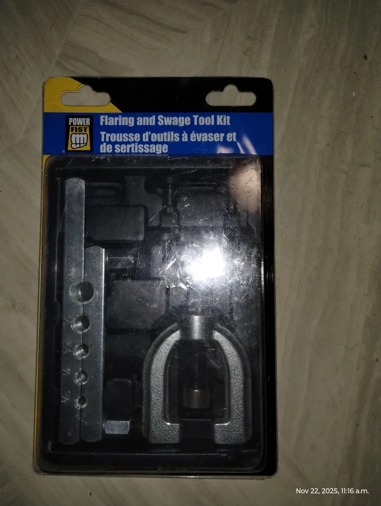 Power Fist Flaring and Swage Tool Kit - New