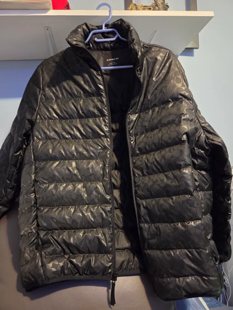 Coach Black Puffer Jacket