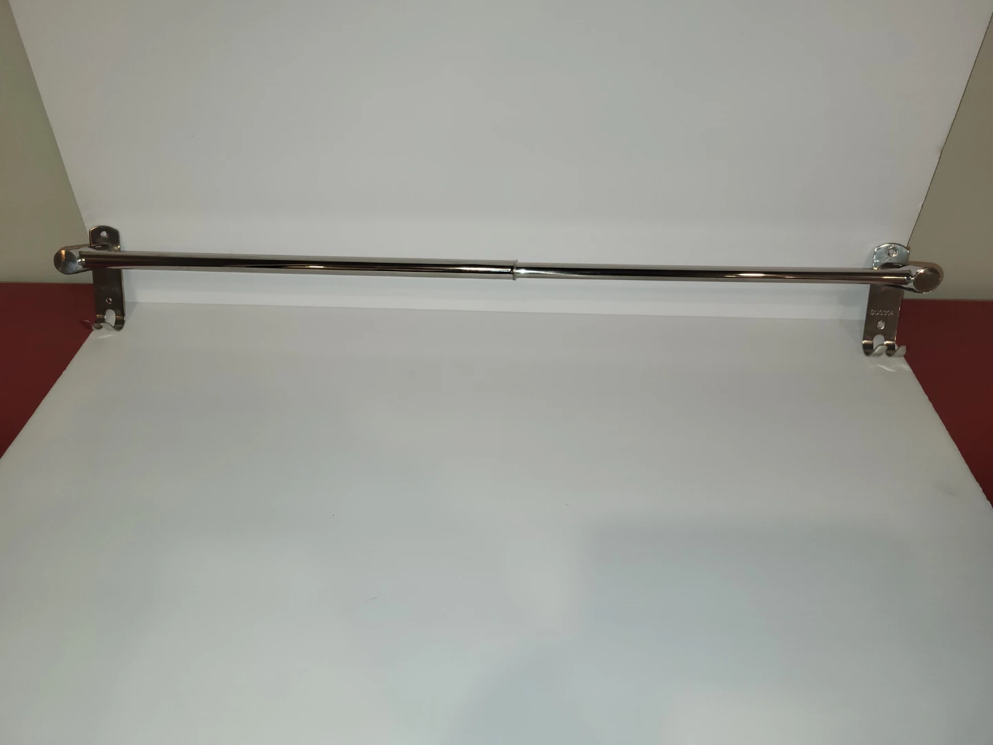 Chrome, Silver  Towel Bar with Hooks - photo 2