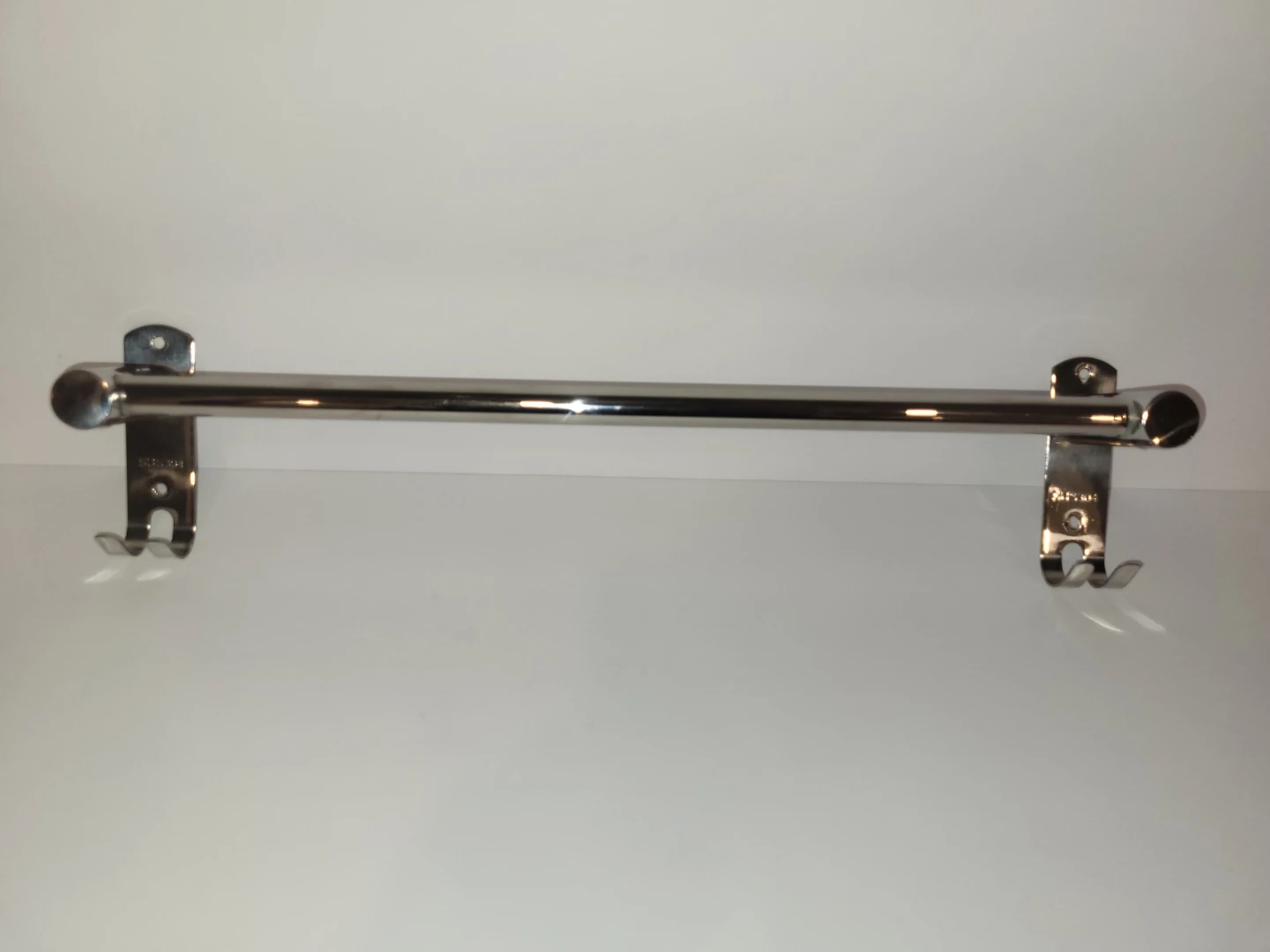Chrome, Silver  Towel Bar with Hooks - photo 4