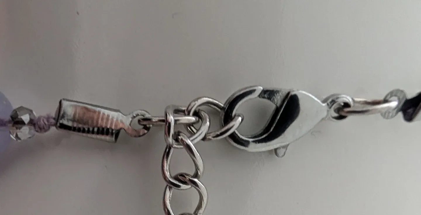 Mauve Resin Necklace image indicator(2)