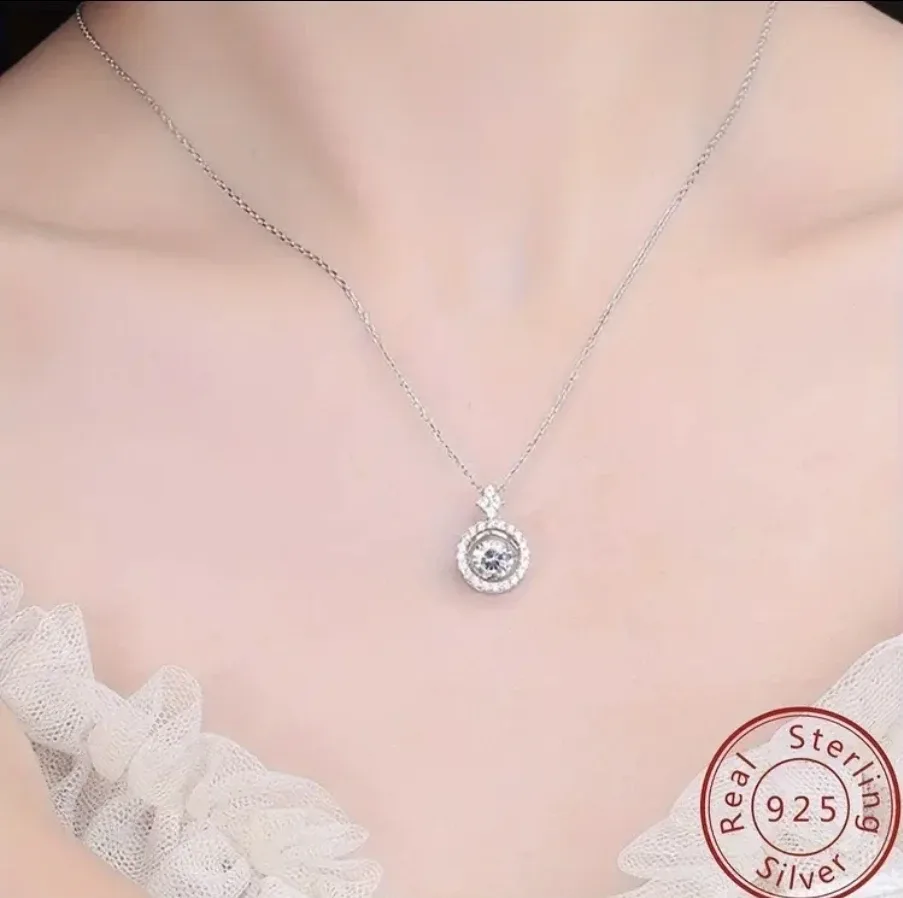 Sterling Silver Elegant Necklace, 40cm + 5cm image indicator(2)