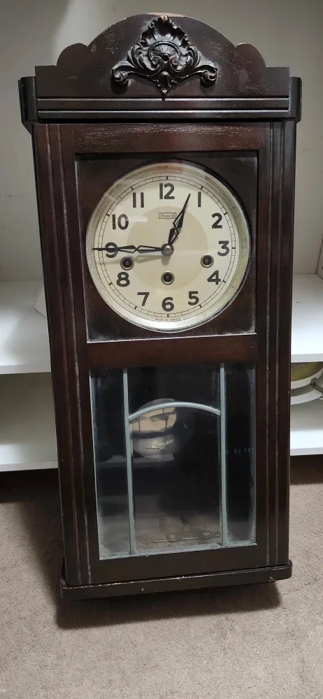Antique Hermle Wall Clock