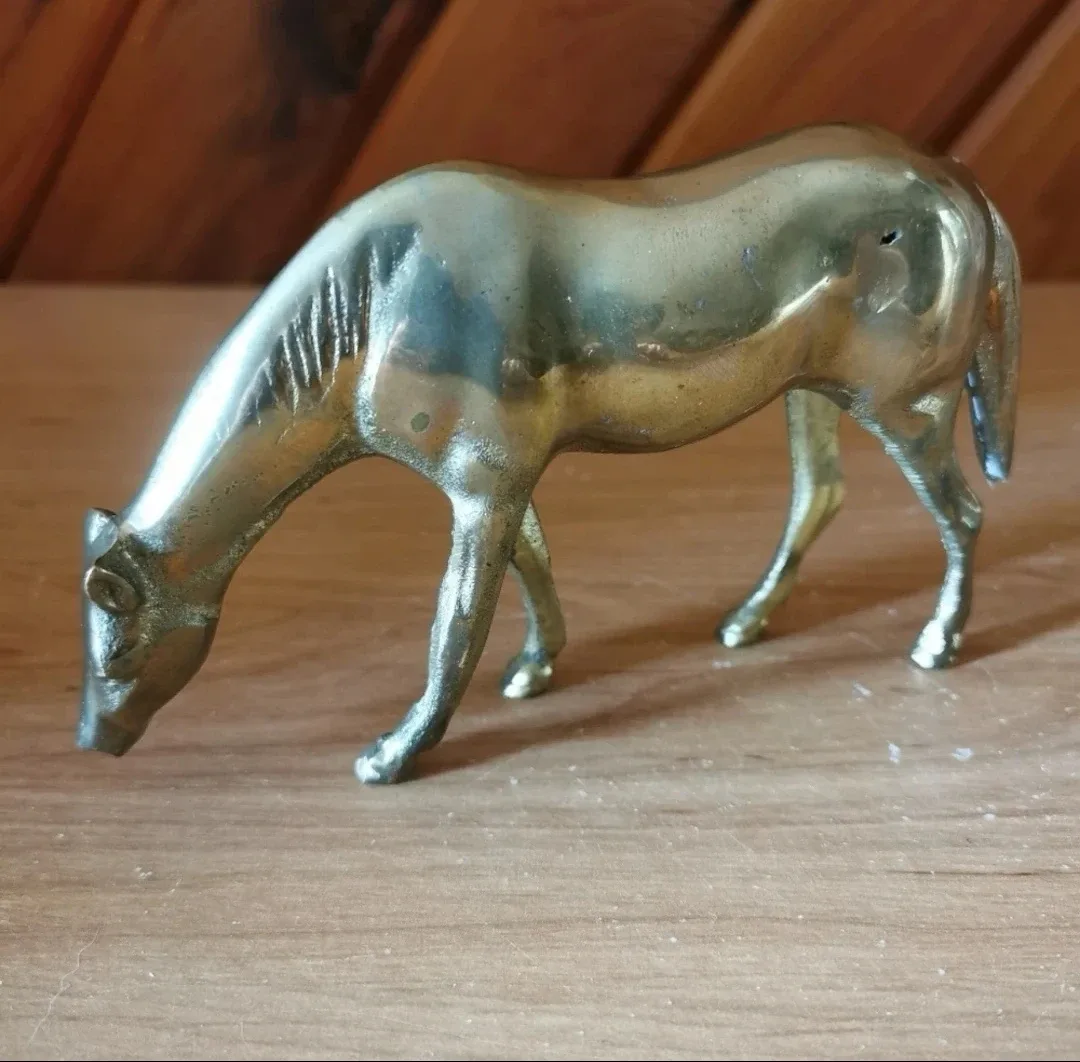 Vintage Brass Horse image indicator(5)