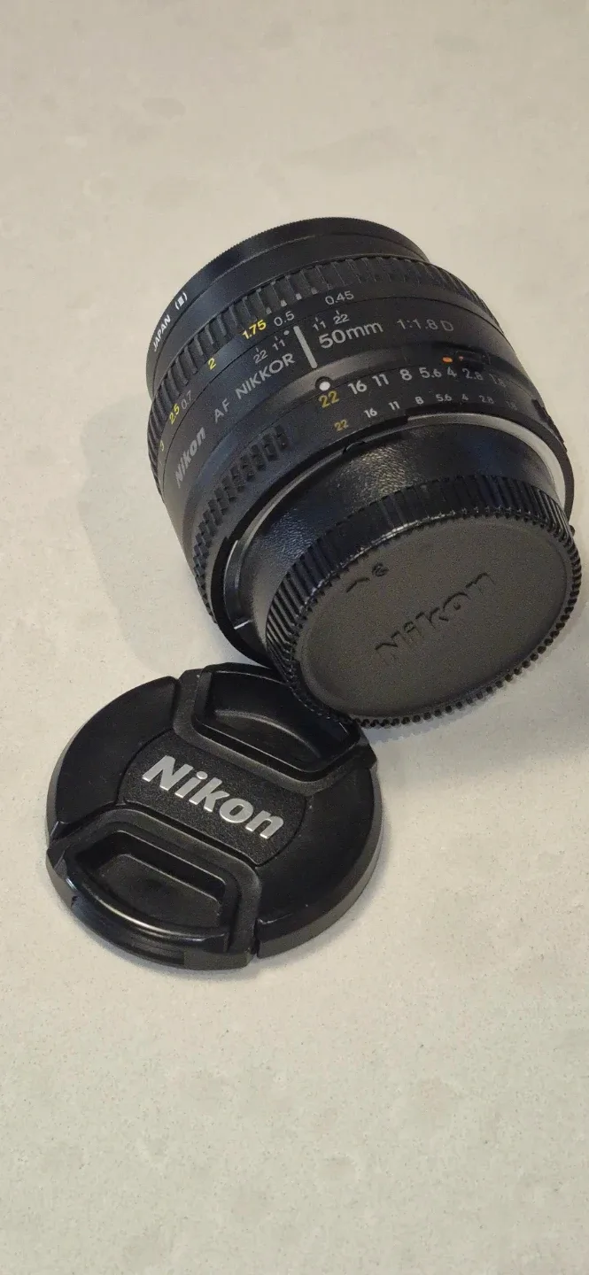 Nikon AF Nikkor 50mm f/1.8D Lens