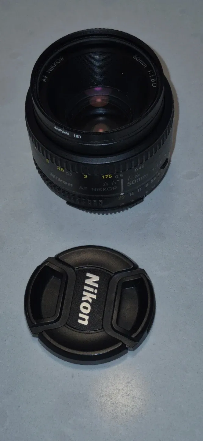 Nikon AF Nikkor 50mm f/1.8D Lens image indicator(4)