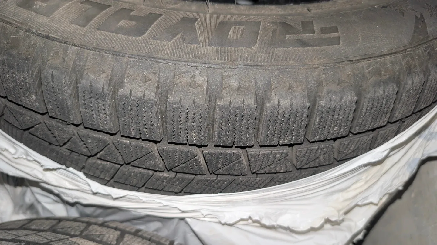 Royal Black Winter Tires 215/55R17 with Rims - New Barely Used image indicator(6)