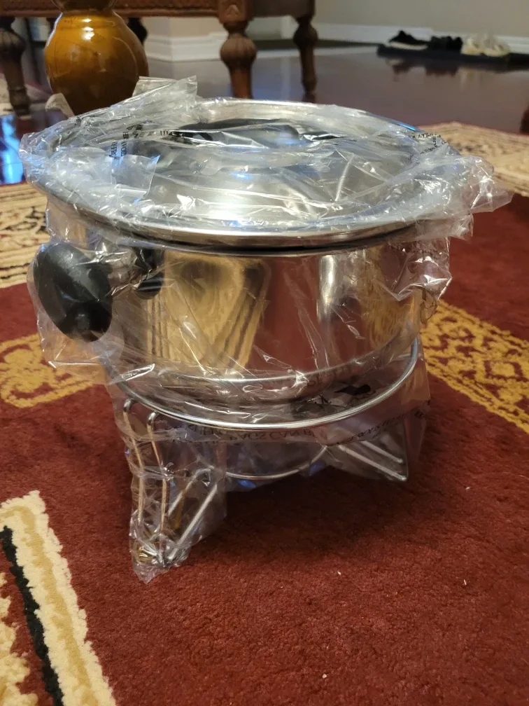 New Tinex 10-Piece Stainless Steel Fondue Set image indicator(2)