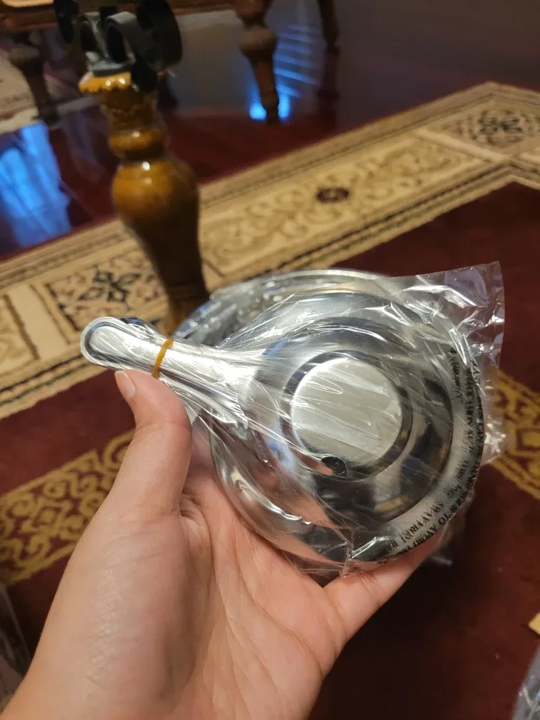 New Tinex 10-Piece Stainless Steel Fondue Set image indicator(4)