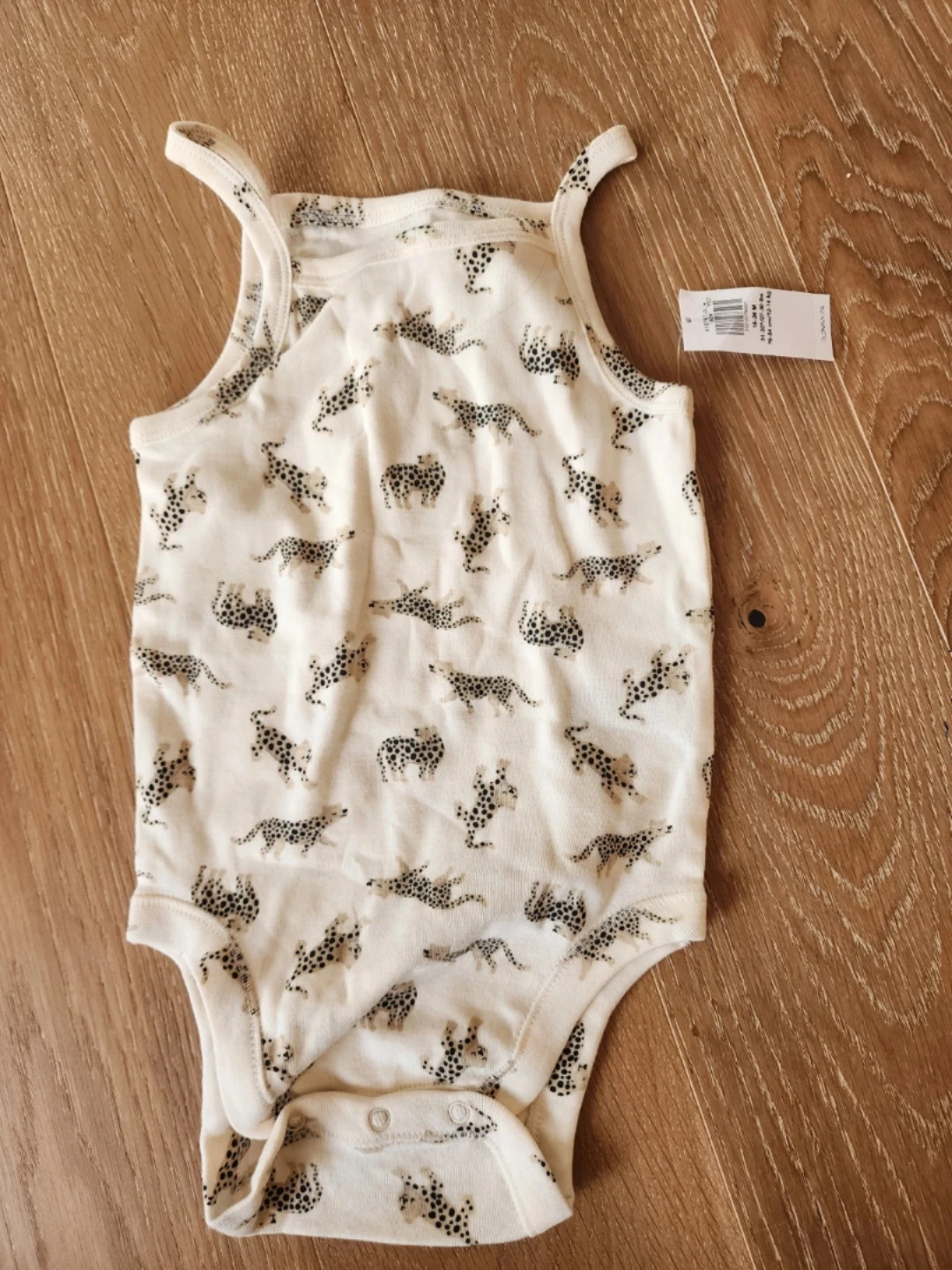 Old Navy Baby Sleeveless Bodysuit - Leopard Print