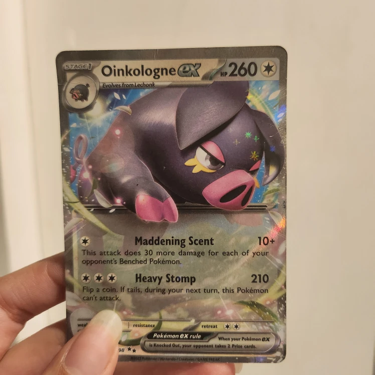 Oinkologne EX Pokemon Card　 🌱 - photo 2