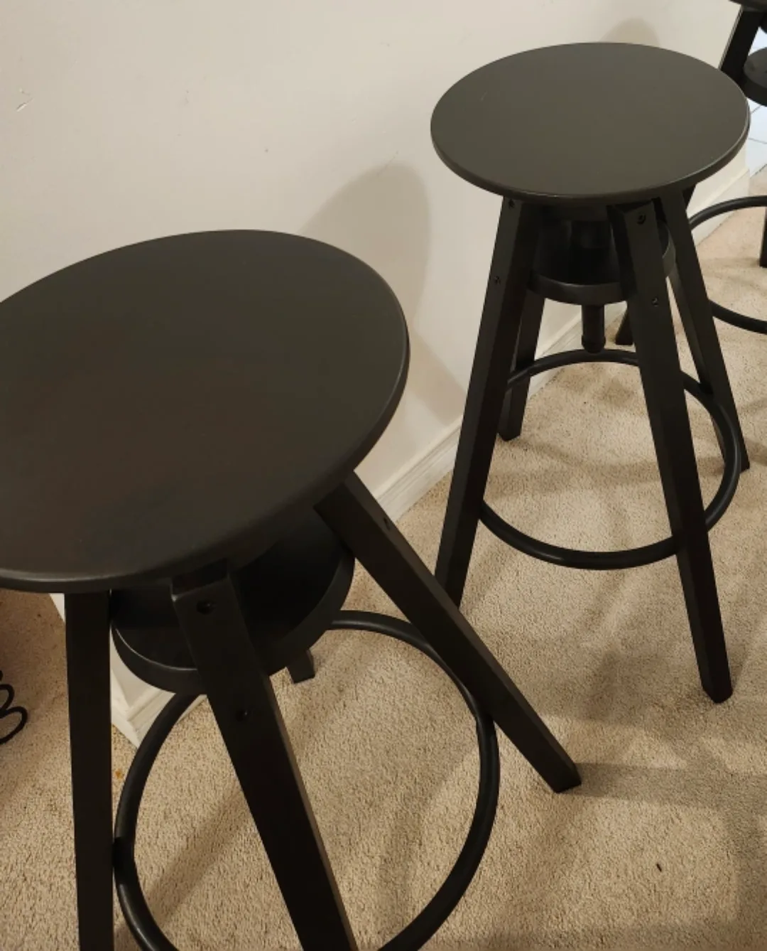 New Black Bar Stools image indicator(8)