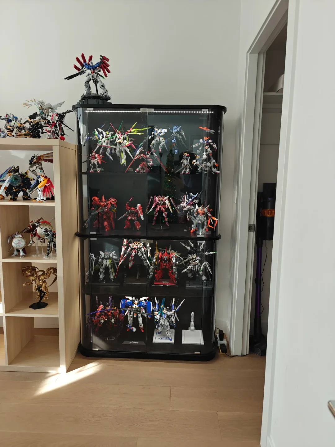 Black Display Cabinet with Glass doors - best offer image indicator(2)