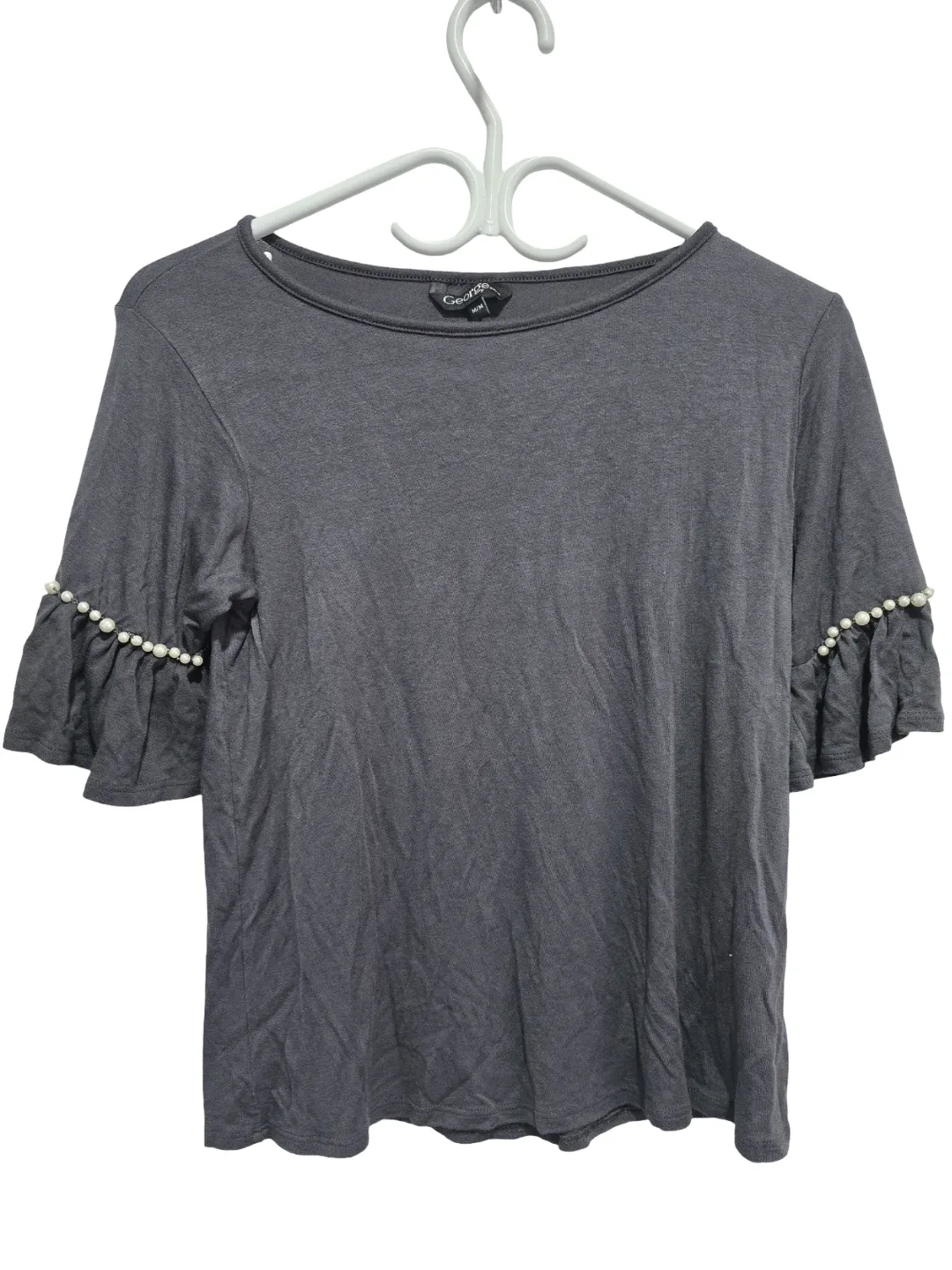 George Grey Pearl Sleeve Top image indicator(2)