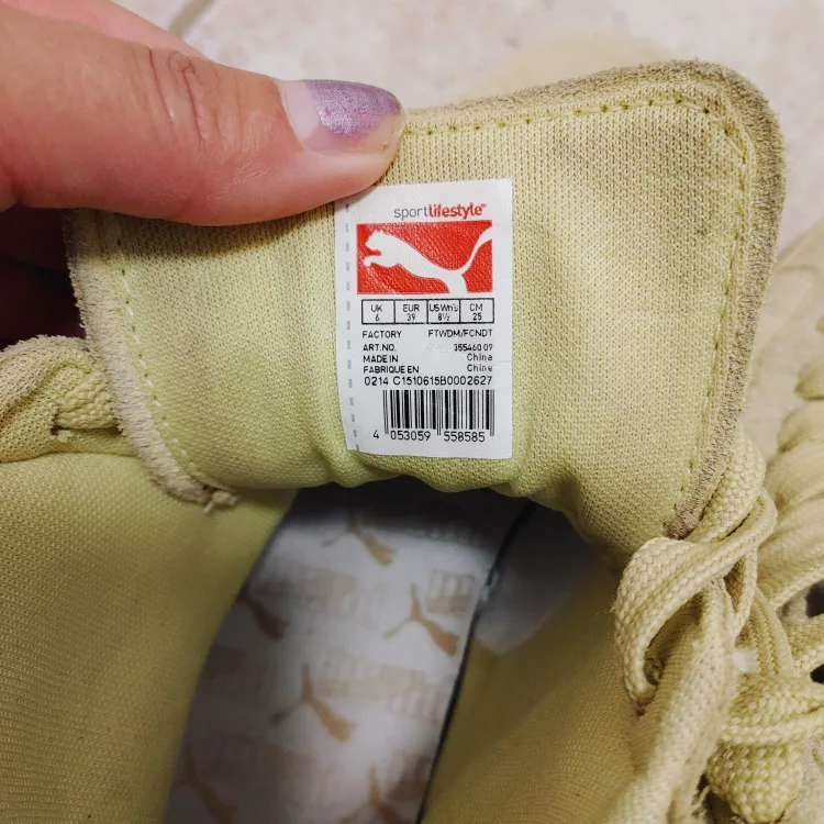 Puma Suede High-Top Sneakers size 8.5 image indicator(8)