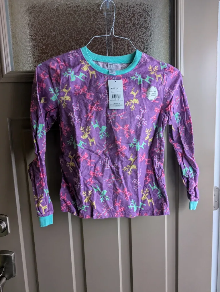 BNWT Girls sz 10 pajama set