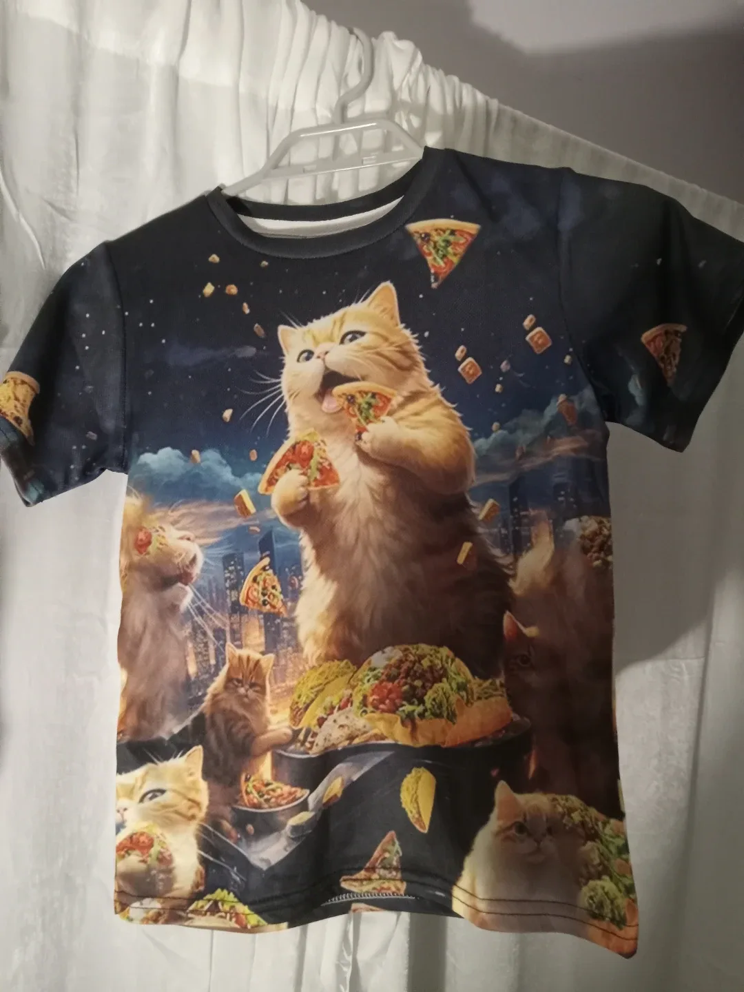 Pizza Cat Graphic Tee kid's size 7/8 thumbnail