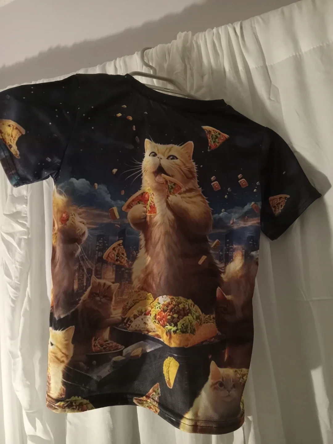 Pizza Cat Graphic Tee kid's size 7/8 image indicator(2)