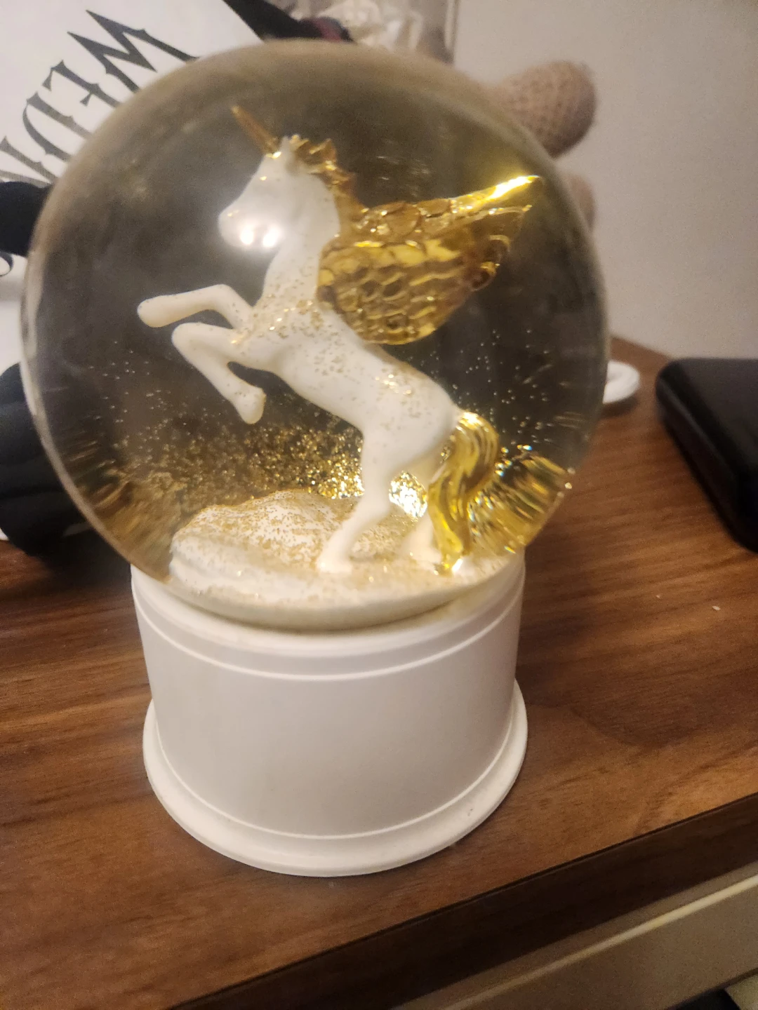 Unicorn Snow Globe - photo 5