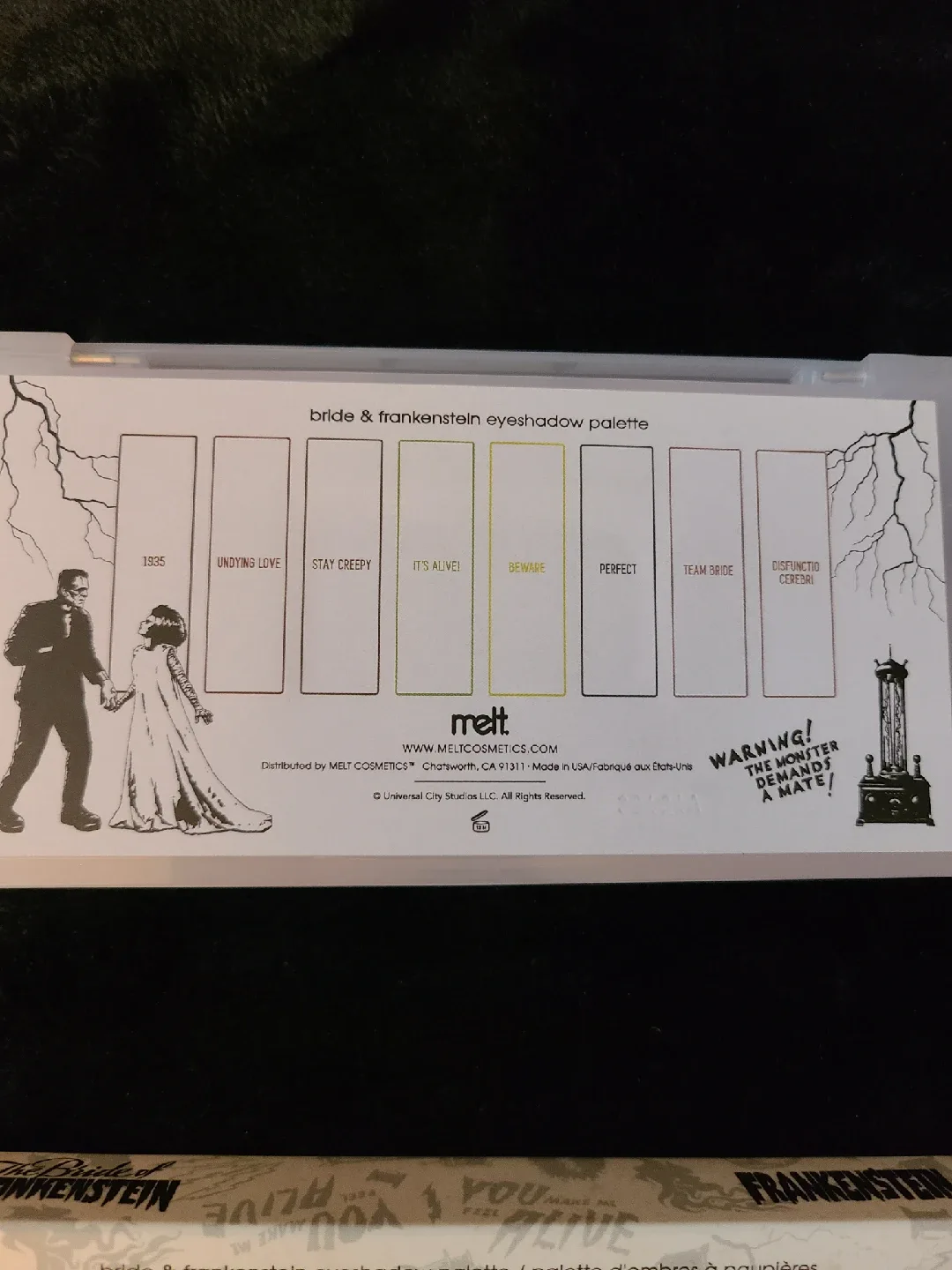Melt Cosmetics Bride & Frankenstein Eyeshadow Palette image indicator(4)