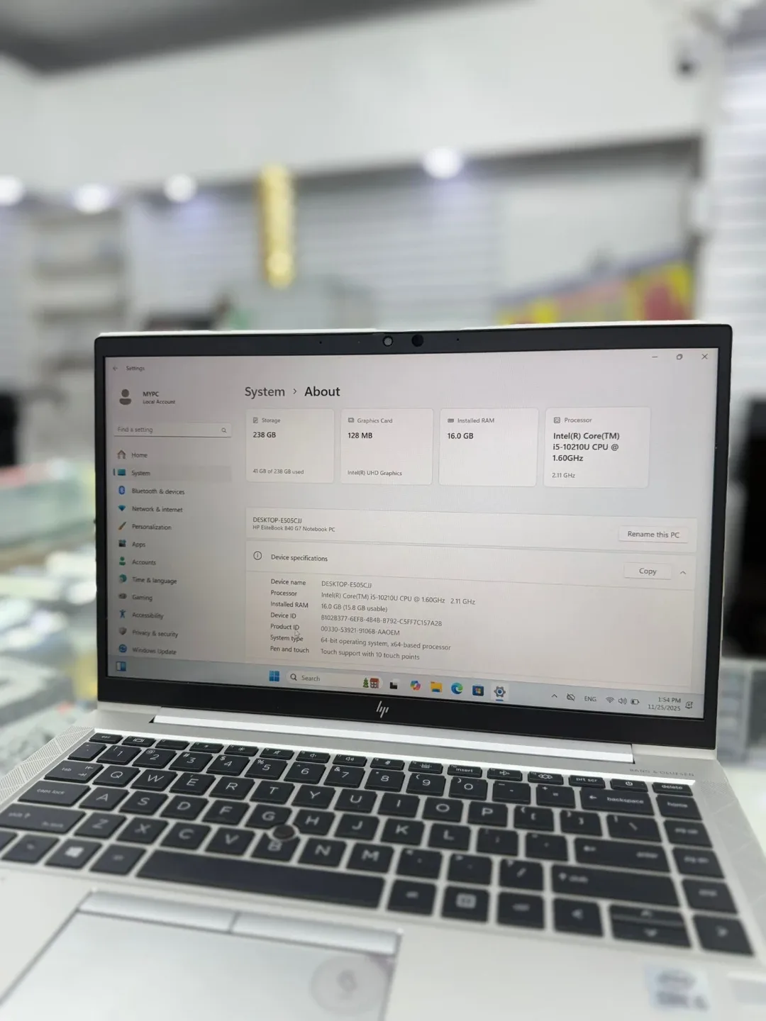 HP EliteBook 840 G7 Laptop image indicator(2)