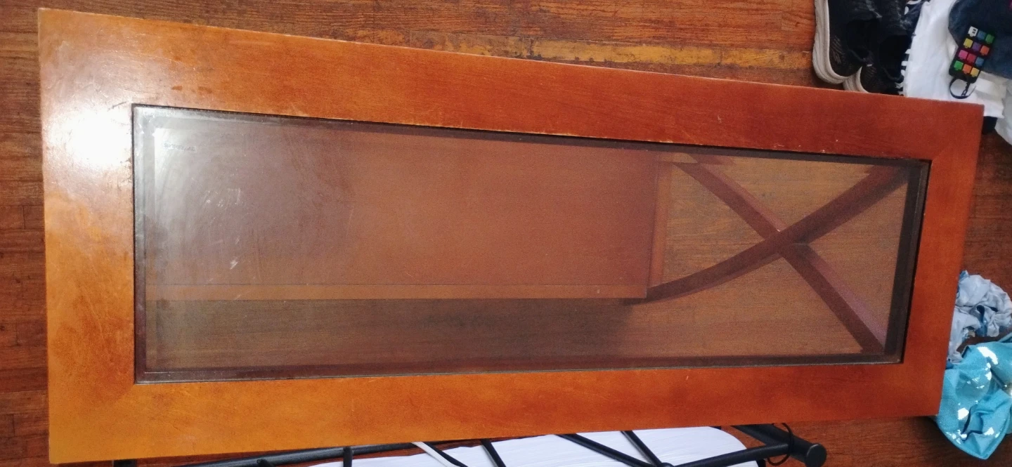 Light weight Wood & Glass Coffee Table (PICK UP ONLY) - photo 3