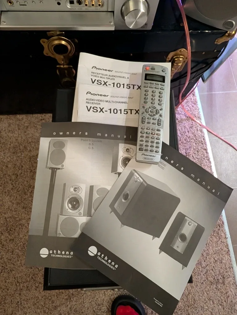 Pioneer VSX-1015TX Audio/Video Multi-Channel & Speaker's image indicator(9)