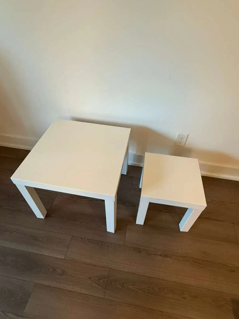 IKEA LACK White Side Tables - Set of 2 - photo 5