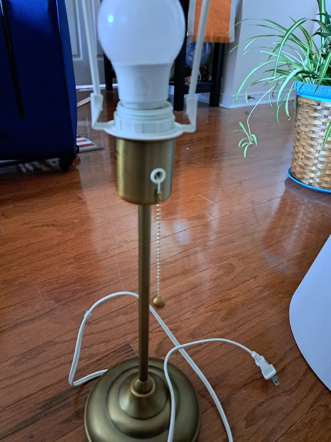 Gold Finish Floor Lamp