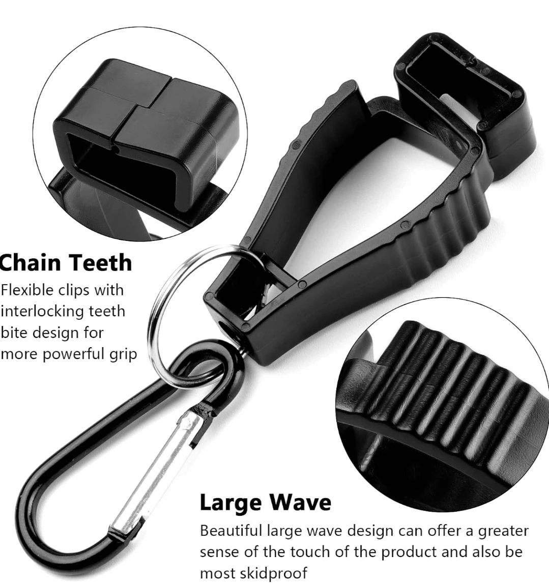 Glove Clip Holder - Black - photo 2
