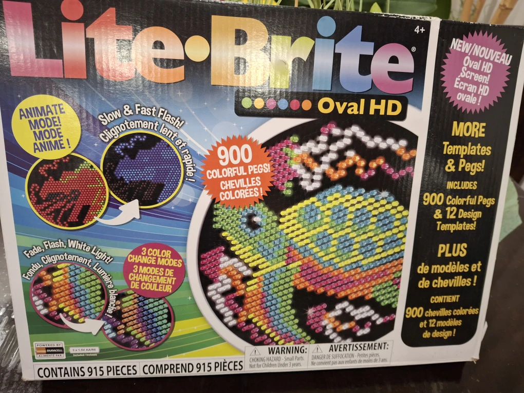 Lite-Brite Oval HD with 900 Pegs - photo 2
