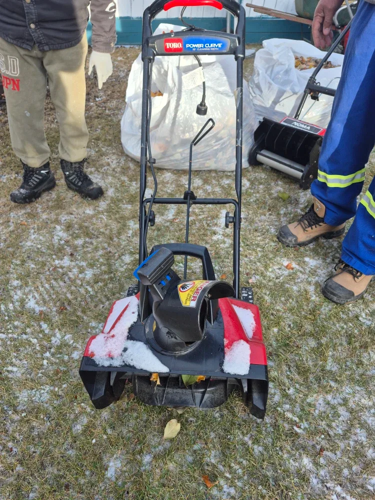 Toro Power Curve Snow Blower