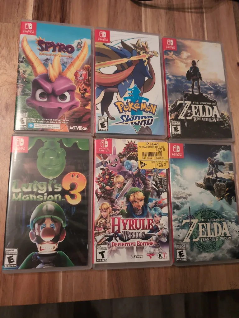 Nintendo Switch Bundle with Games & Accessories image indicator(9)