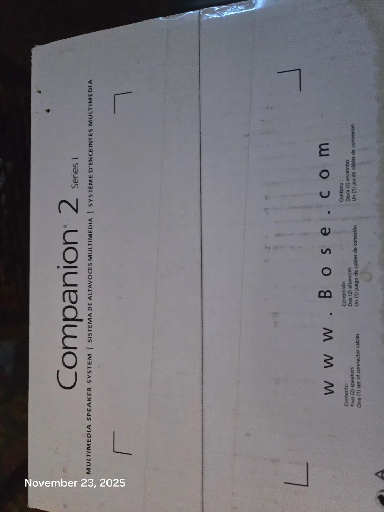 Bose Multimedia Speaker System image indicator(2)