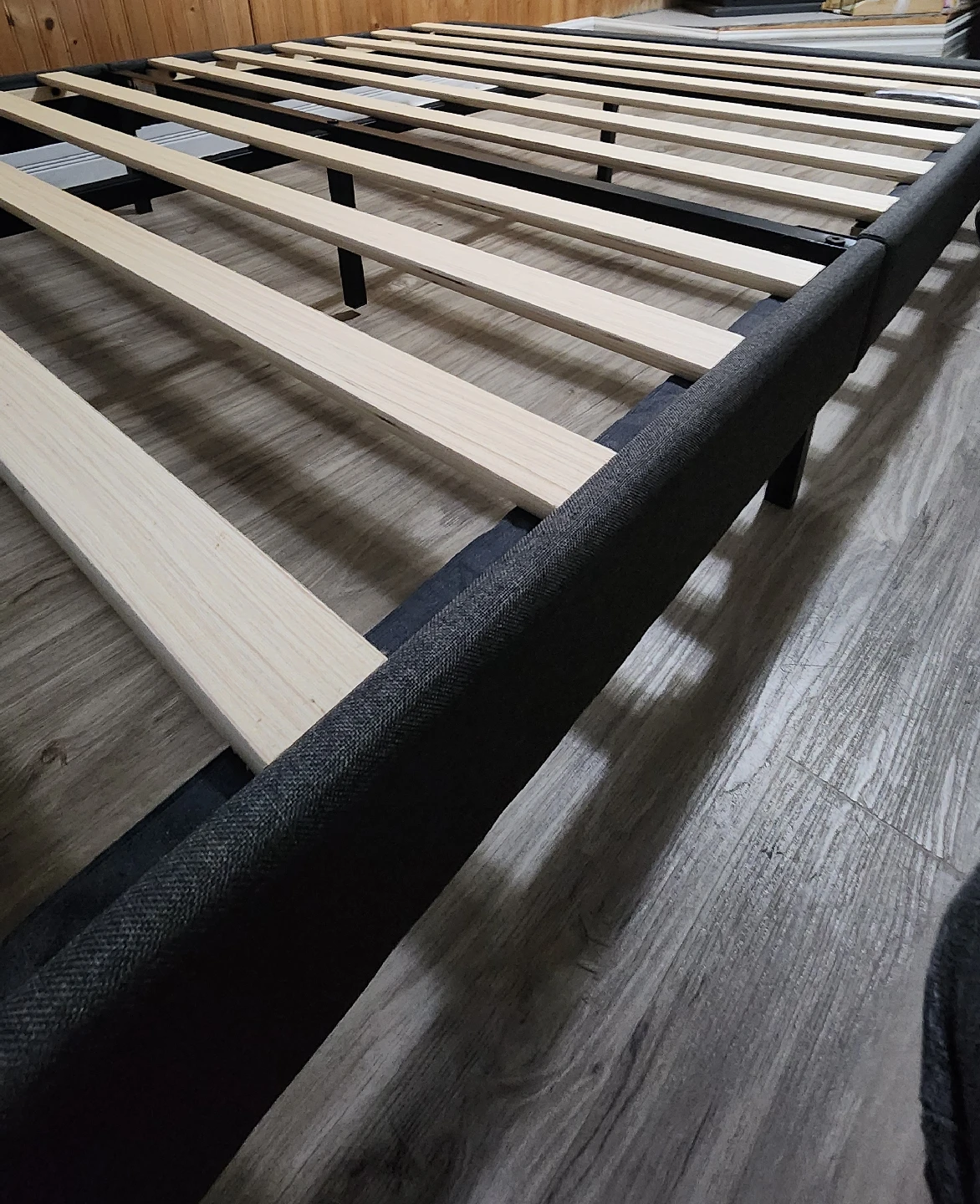 Upholstered Full size bed frame - photo 5