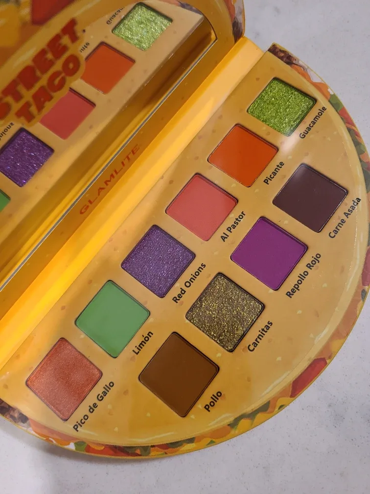 Glamlite Street Taco Eyeshadow Palette