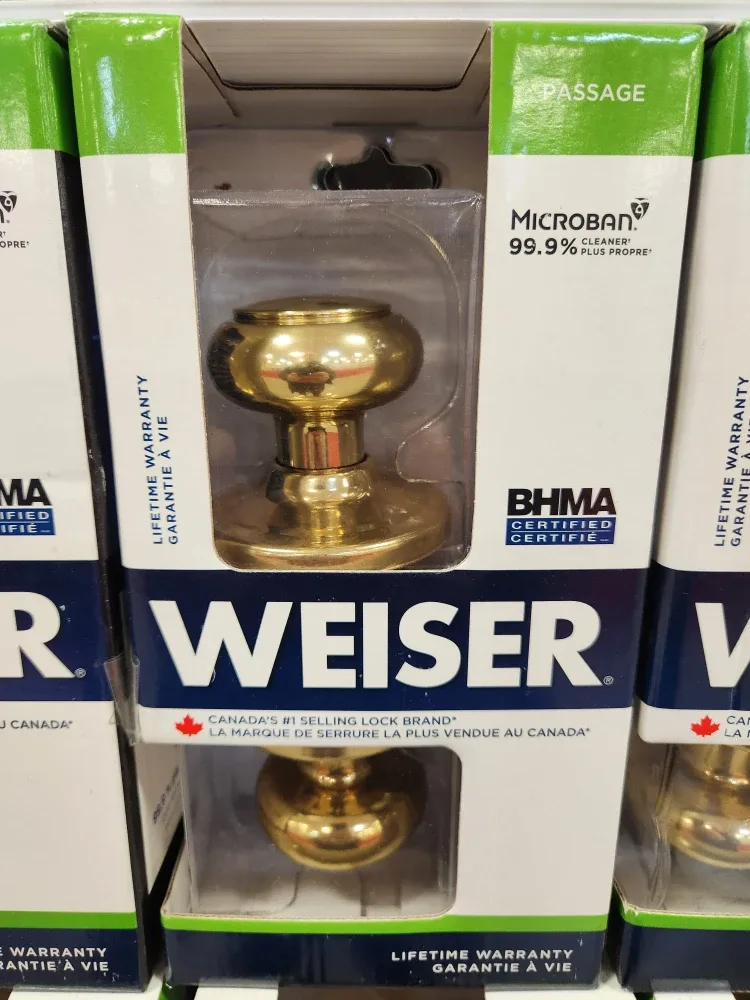 Weiser Passage Door Knob - New