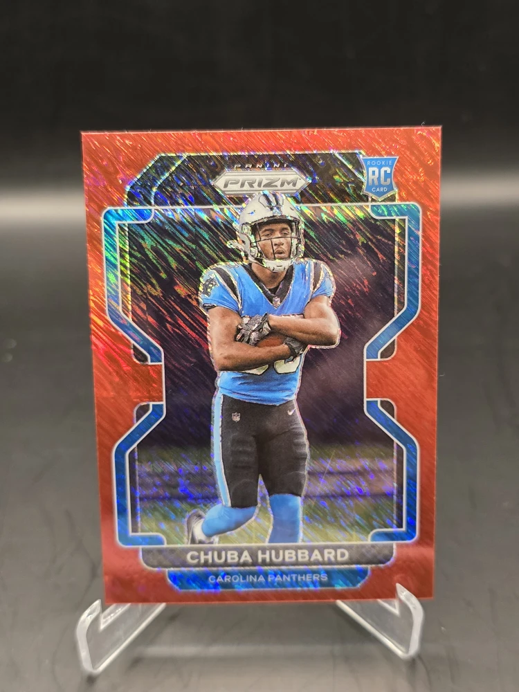 Chuba Hubbard Carolina Panthers Lot Of 3 Cards - photo 2