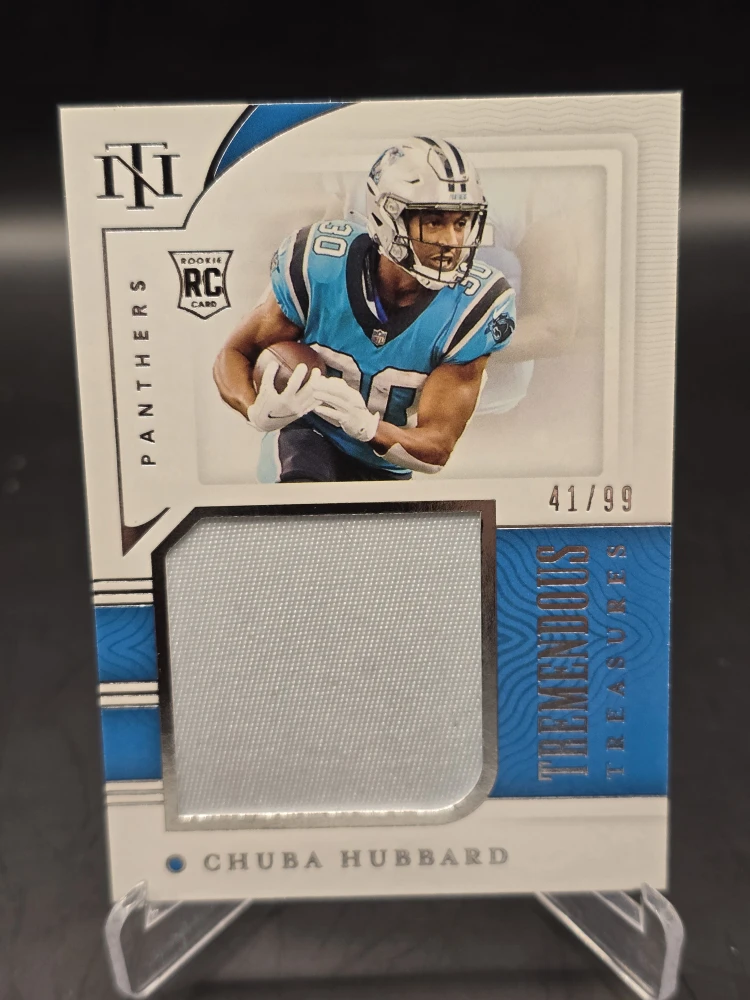 Chuba Hubbard Carolina Panthers Lot Of 3 Cards - photo 4