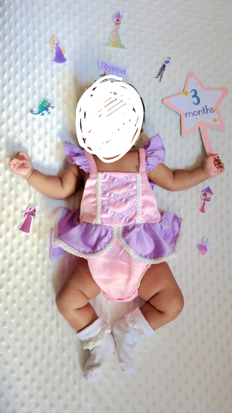 Rapunzel baby outfit - photo 3