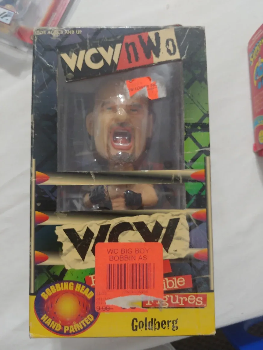 WCW nWo Goldberg Bobbing Head Figure