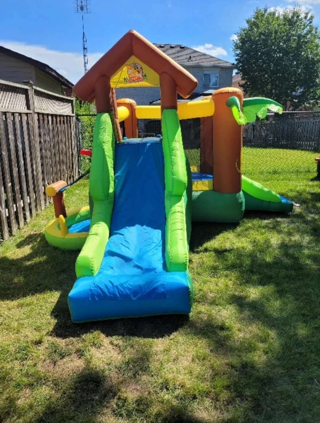 Inflatable Bounce House with Slides - photo 3