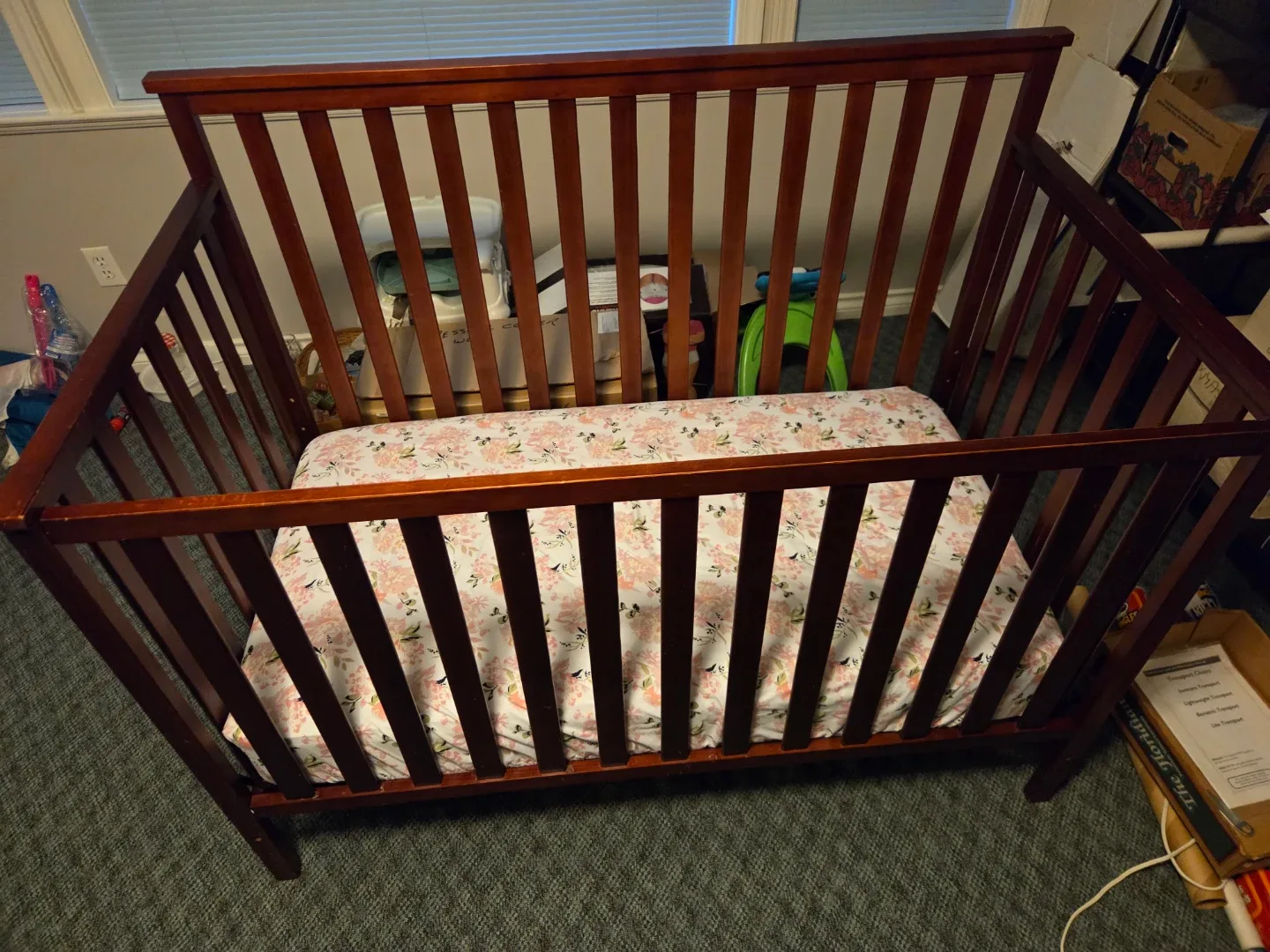 Wooden Baby Crib