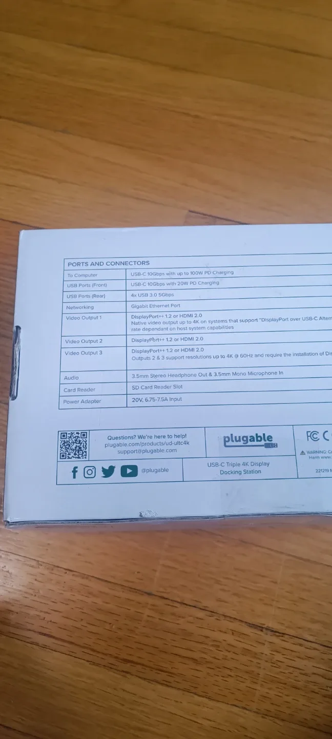 Plugable 13-in-1 USB-C Docking Station image indicator(9)