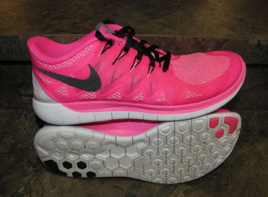 Nike Free 5.0 Running Shoes - Pink, Size 7.5 image indicator(2)